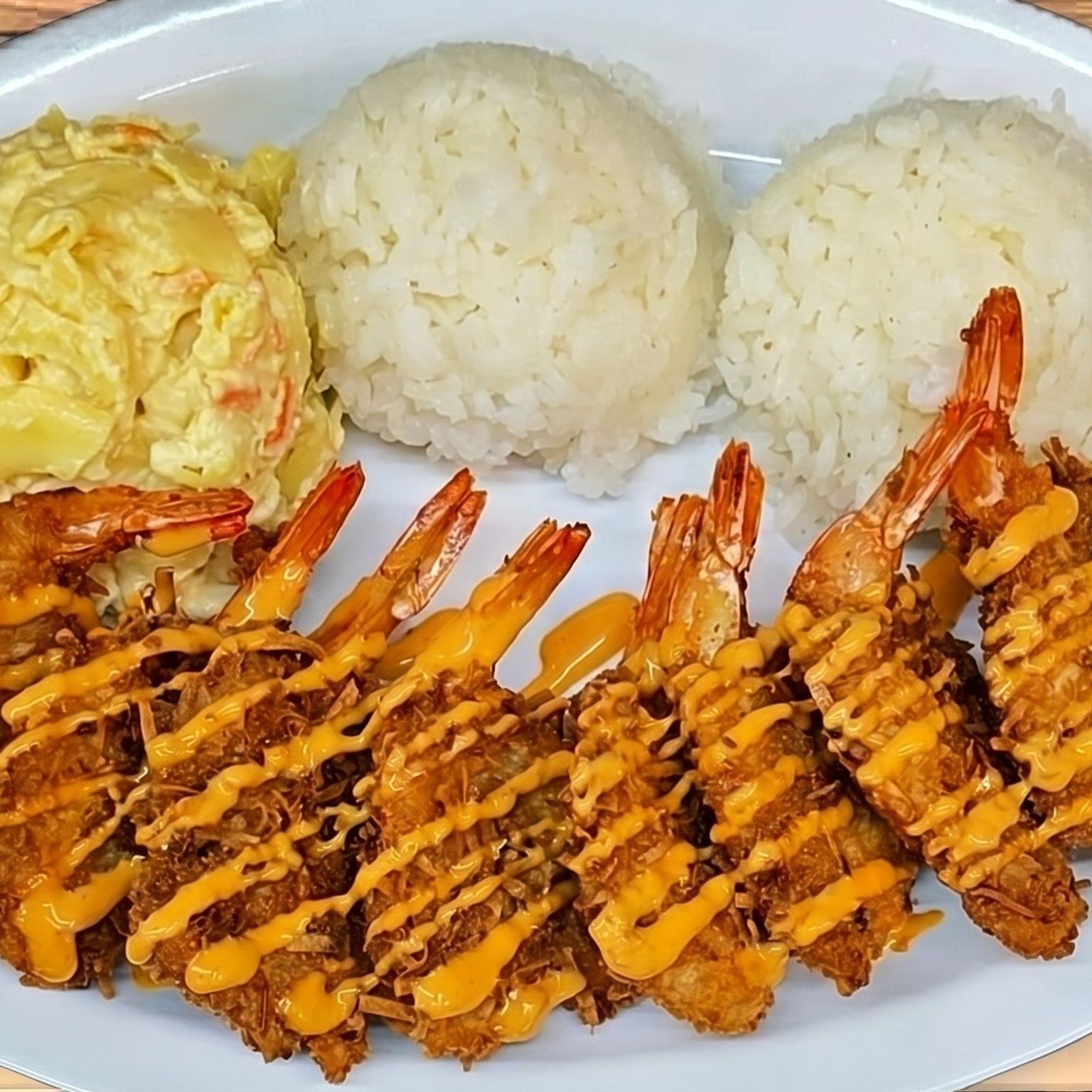 Fya Cracker Coconut Shrimp.