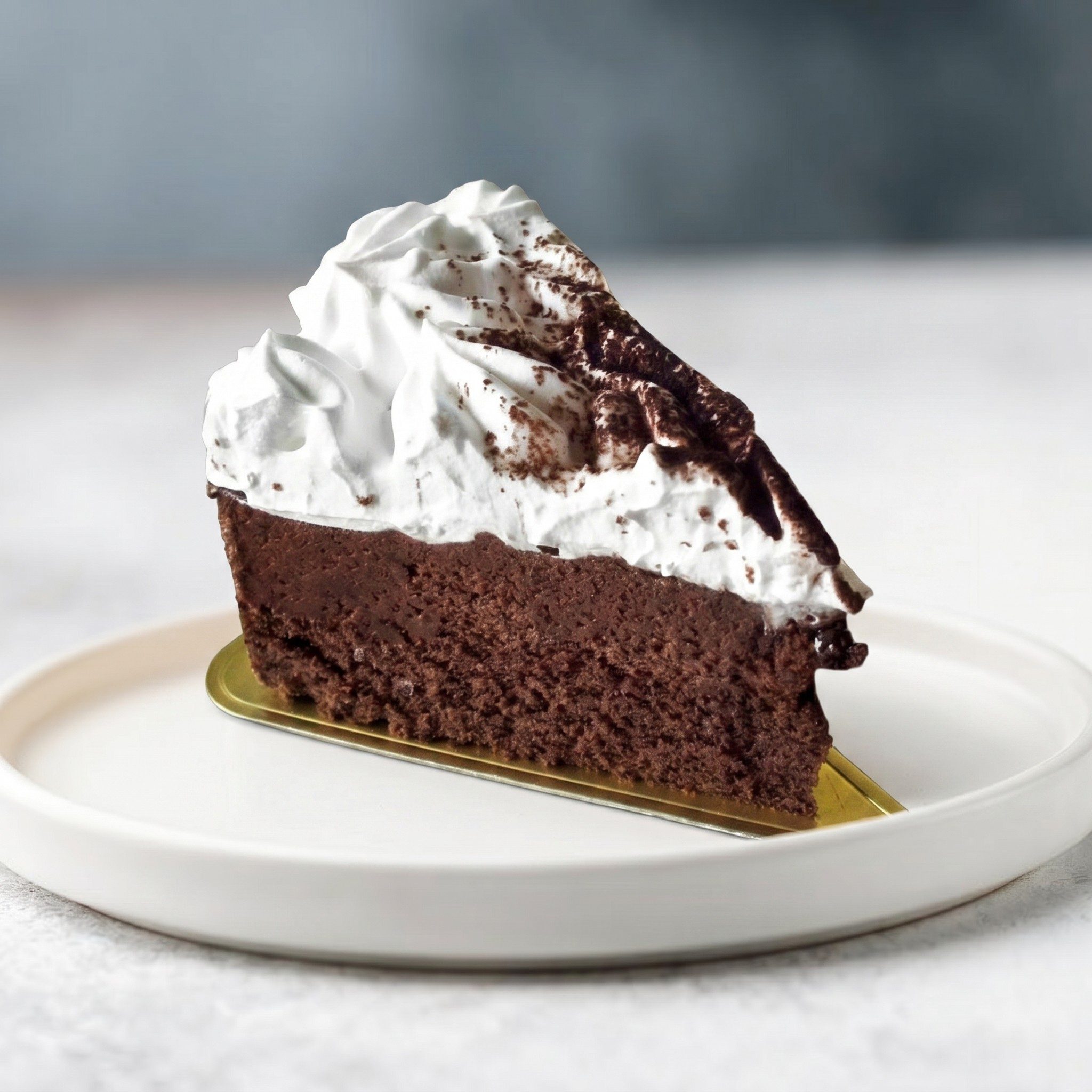 Chocolate Mousse Cake.