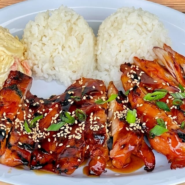 Honey Garlic Chicken.